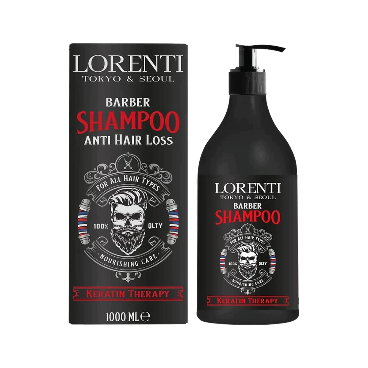 Lorenti Men Shampoo Keratin Therapy 1000 ml