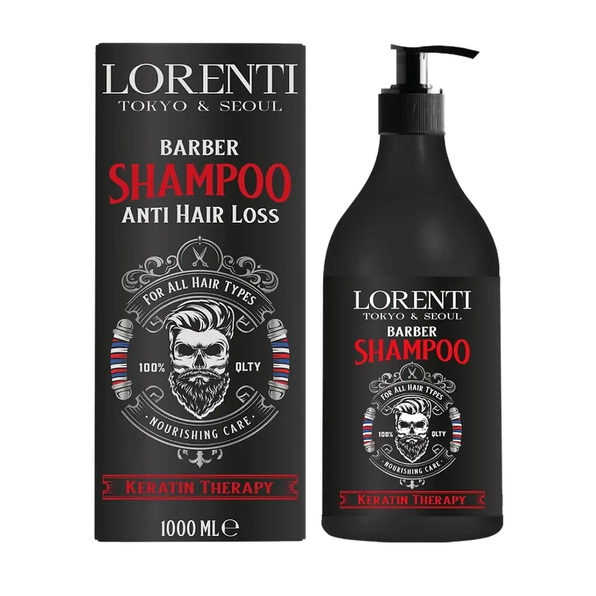 Lorenti Men Shampoo Keratin Therapy 1000 ml