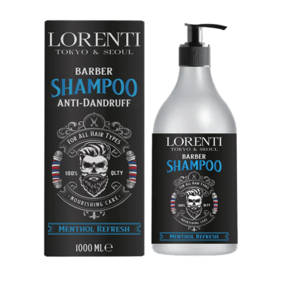 Lorenti Men Shampoo Menthol 1000 ml