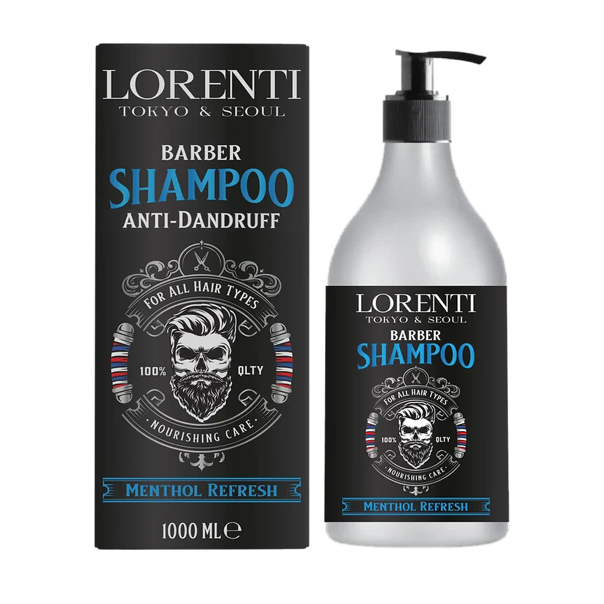 Lorenti Men Shampoo Menthol 1000 ml