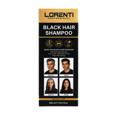 Lorenti Black Shampoo 400 ml